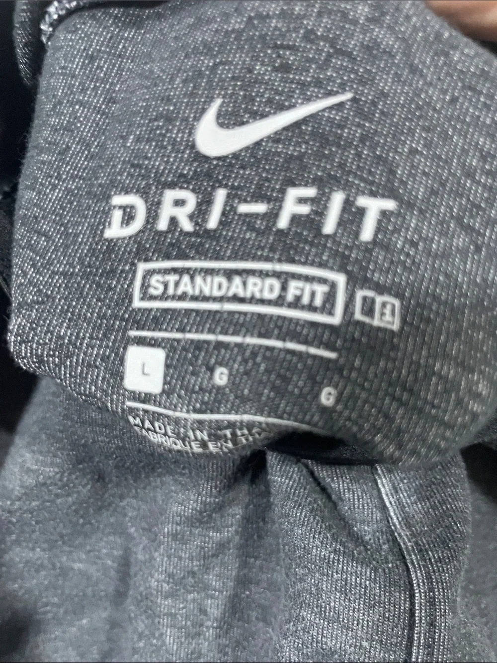 Nike Men's Dri-FIT Charcoal Gray Jogger Pants